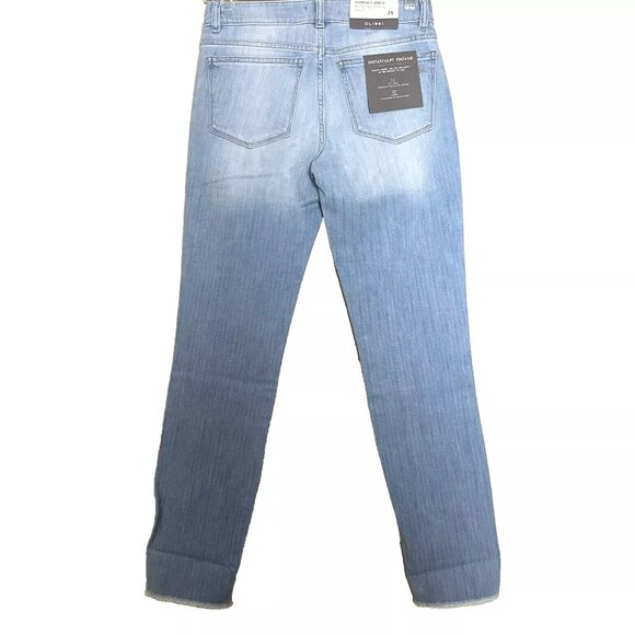 DL1961 Florence AnkIe Mid Rise Intrasculpt Skinny Jeans 25 NWT Stretch Denim - Picture 3 of 12